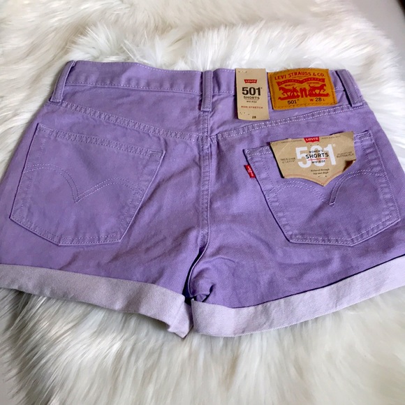 Levi Strauss & CO. 501 shorts MID RISE non- Stretch - Picture 2 of 3